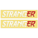 STRANGER Drift Sticker Set